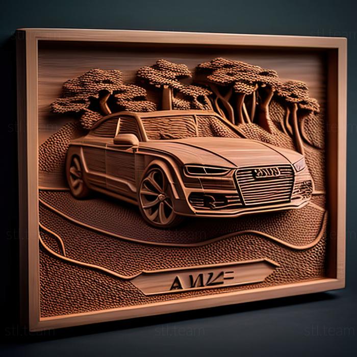 3D model Audi A7 (STL)